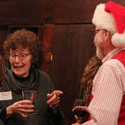 Vi complaining that Santa wasn't very good to her last year